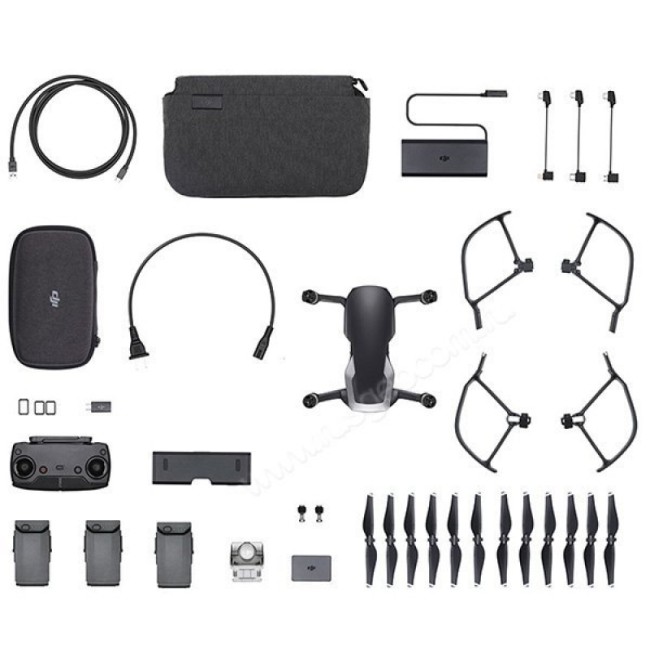 Квадрокоптер DJI Mavic Air Fly More Combo  (Onyx Black, черный) Квадрокоптер DJI Mavic Air Fly More Combo  (Onyx Black, черный)