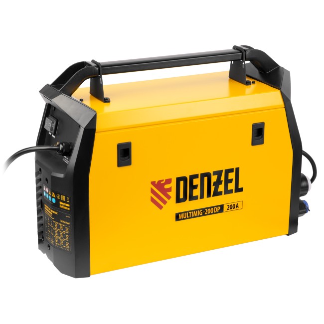 Аппарат инверторный полуавтоматической сварки MultiMIG-200DP Synergy Double Pulse Denzel