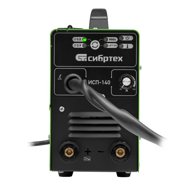 Аппарат инверторный полуавтоматической сварки ИСП-140 Сибртех