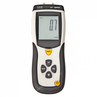 Дифференциальный цифровой манометр CEM DT-8890А Дифференциальный цифровой манометр CEM DT-8890А
