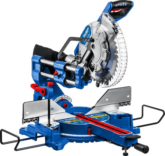Торцовочная пила с протяжкой ППТ-305-П ЗУБР Торцовочная пила с протяжкой ППТ-305-П ЗУБР