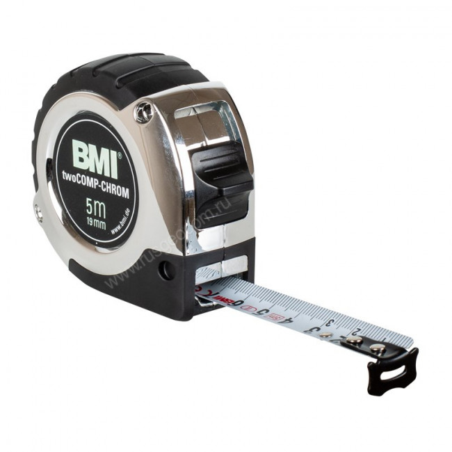 Измерительная рулетка BMI twoCOMP CHROM 5 M Измерительная рулетка BMI twoCOMP CHROM 5 M
