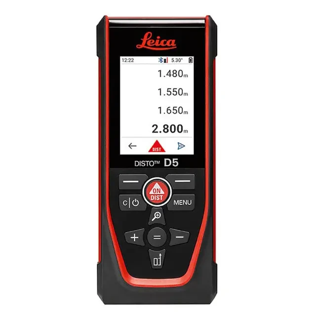 Лазерный дальномер Leica DISTO D5 со штативом, адаптером и аксессуарами