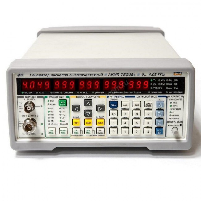 Высокочастотный генератор АКИП-7SG384 Высокочастотный генератор АКИП-7SG384
