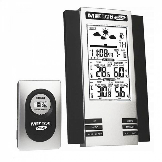 Термогигрометр настольный МЕГЕОН 20226 Термогигрометр настольный МЕГЕОН 20226