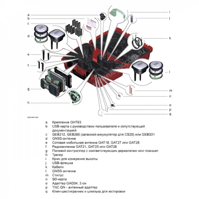 Комплект GNSS-приемника ровера SmartLink fill до SmartLink (GS18)SM) Комплект GNSS-приемника ровера SmartLink fill до SmartLink (GS18)SM)