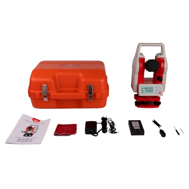 Электронный теодолит с лазерным целеуказателем AMO TDL-02L Электронный теодолит с лазерным целеуказателем AMO TDL-02L