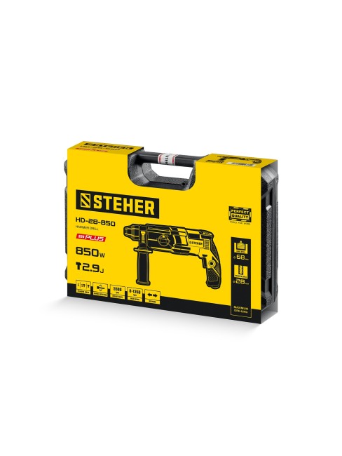 Перфоратор SDS Plus HD-28-850 STEHER 28 мм, 850 Вт Перфоратор SDS Plus HD-28-850 STEHER 28 мм, 850 Вт