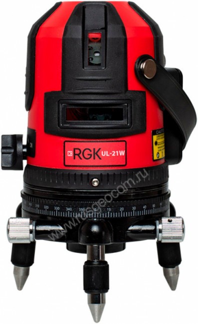 Лазерный уровень RGK UL-21W + штатив RGK LET-170