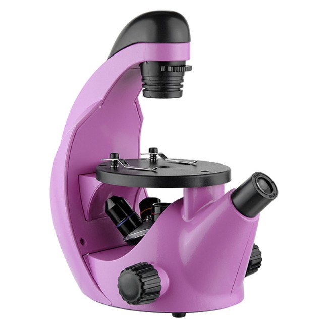 Микроскоп школьный Микромед Эврика 40x-320x инвертированный (аметист) Микроскоп школьный Микромед Эврика 40x-320x инвертированный (аметист)