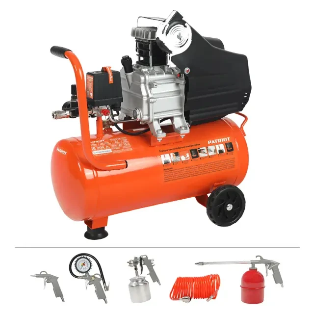 Компрессор поршневой масляный Patriot EURO 24-240K Компрессор поршневой масляный Patriot EURO 24-240K