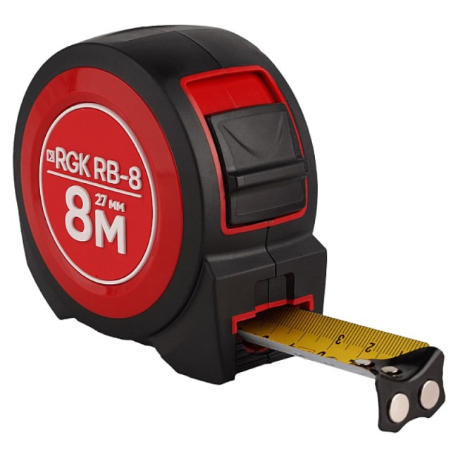Рулетка RGK RB-8 с широкой лентой