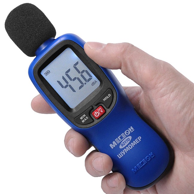 Шумомер МЕГЕОН 92170 с Bluetooth Шумомер МЕГЕОН 92170 с Bluetooth