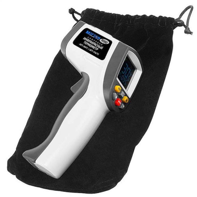 Инфракрасный термометр с цветным дисплеем МЕГЕОН 16950