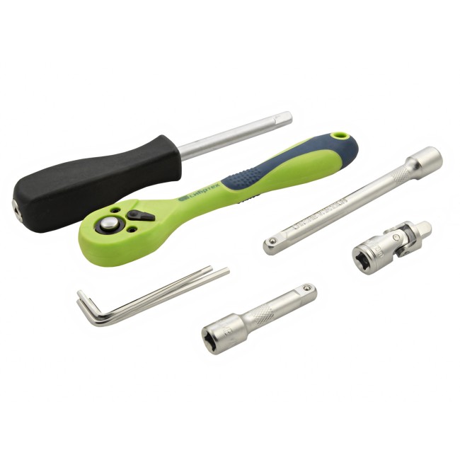 Набор инструментов 1/4" CrV 56 предметов Сибртех