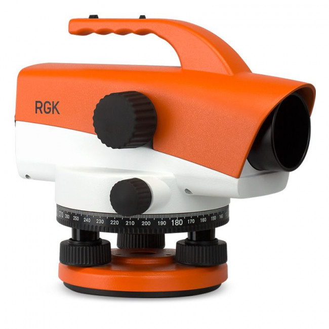 Комплект оптический нивелир RGK C-32 штатив рейка - 3 в 1 Комплект оптический нивелир RGK C-32 штатив рейка - 3 в 1