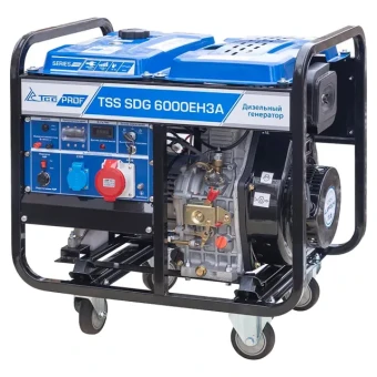 Дизельный генератор TSS SDG 6500EH3A