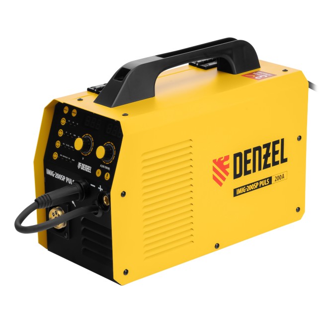 Сварочный аппарат инверторный IMIG-200SP Pulse Denzel Сварочный аппарат инверторный IMIG-200SP Pulse Denzel