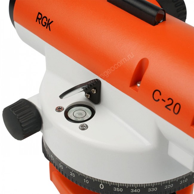 Комплект оптический нивелир RGK C-20 + штатив S6-N + рейка RGK TS-7 Комплект оптический нивелир RGK C-20 + штатив S6-N + рейка RGK TS-7