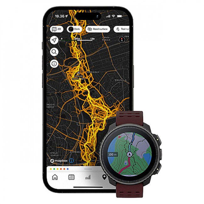 Часы SUUNTO Vertical Black Ruby, темный рубин Часы SUUNTO Vertical Black Ruby, темный рубин