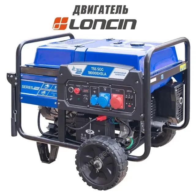 Бензиновый генератор TSS SGG 18000EH3LA 60L (190069) с шумозащитным кожухом 1600-Winter зимний комплект (тихий)