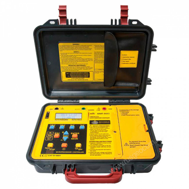 Измеритель сопротивления изоляции АКИП-8603 Измеритель сопротивления изоляции АКИП-8603