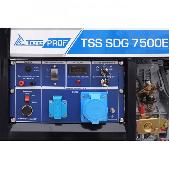 Дизельный генератор TSS SDG 7500EHA