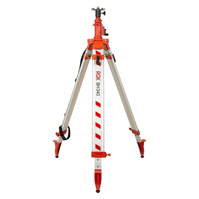 Комплект: ротационный нивелир RGK SP-100G + штатив RGK SH-170, рейка RGK LR-2