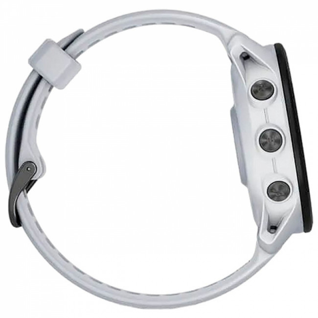 Часы Garmin Forerunner 955 Solar с белым ремешком