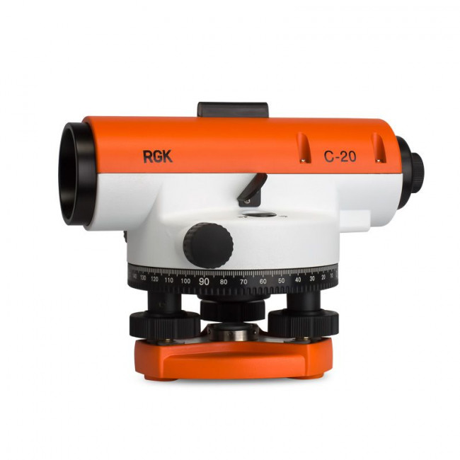 Комплект оптический нивелир RGK C-20 штатив  рейка - 3 в 1