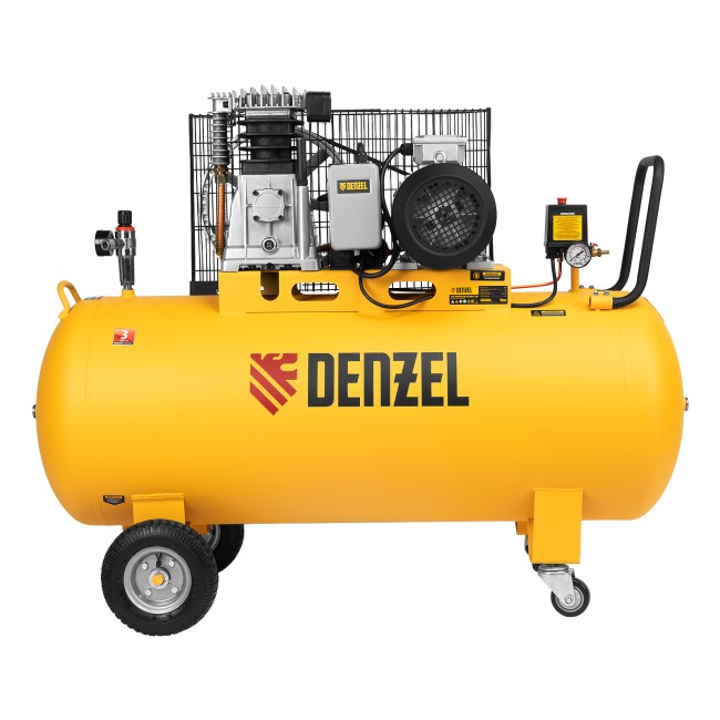 Компрессор воздушный ременной BCI3000-T/200 Denzel Компрессор воздушный ременной BCI3000-T/200 Denzel