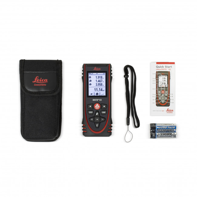 Лазерный дальномер Leica Disto X3 Лазерный дальномер Leica Disto X3