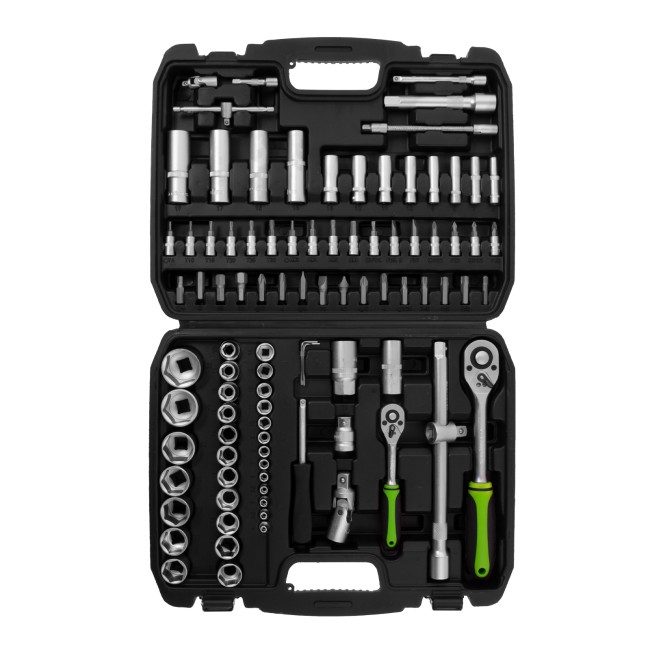 Набор инструмента 1/2", 1/4" 94 предмета Сибртех