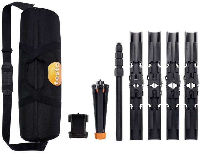 Комплект Testo 400 для оценки качества воздуха и уровня комфорта в помещении со стойкой