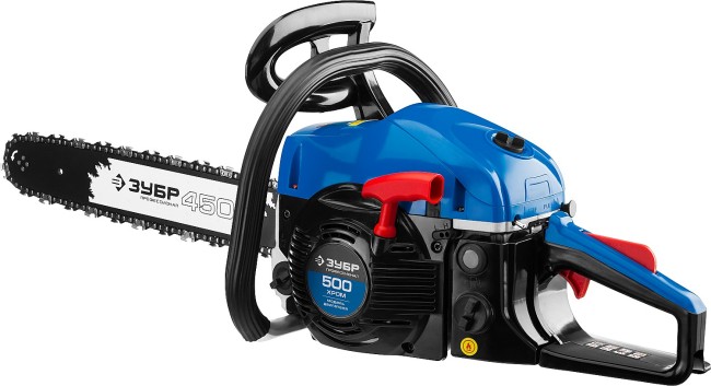 Бензопила ПБЦ-490 45ДП, шина 45 см ЗУБР Профессионал  Бензопила ПБЦ-490 45ДП, шина 45 см ЗУБР Профессионал