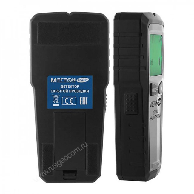 Детектор скрытой проводки МЕГЕОН 45400