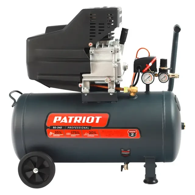 Компрессор поршневой масляный Patriot EURO 50-340 Компрессор поршневой масляный Patriot EURO 50-340
