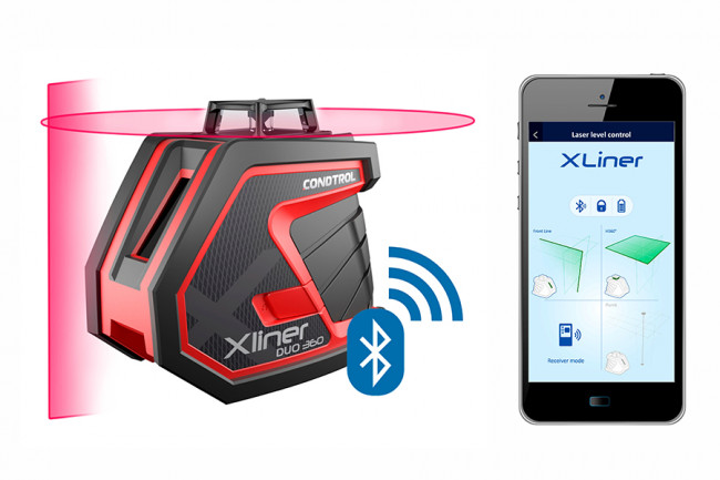 Лазерный уровень Condtrol Xliner Duo 360 Лазерный уровень Condtrol Xliner Duo 360