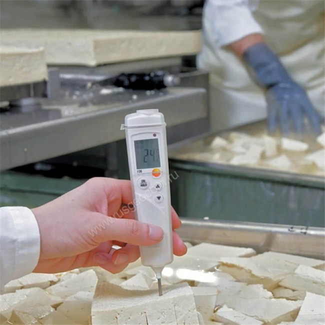 Термометр контактный Testo 106 с чехлом TopSafe с поверкой Термометр контактный Testo 106 с чехлом TopSafe с поверкой