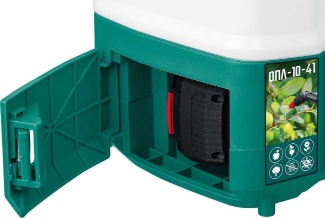 Аккумуляторный опрыскиватель ОПЛ-10-41 ЗУБР 10 л