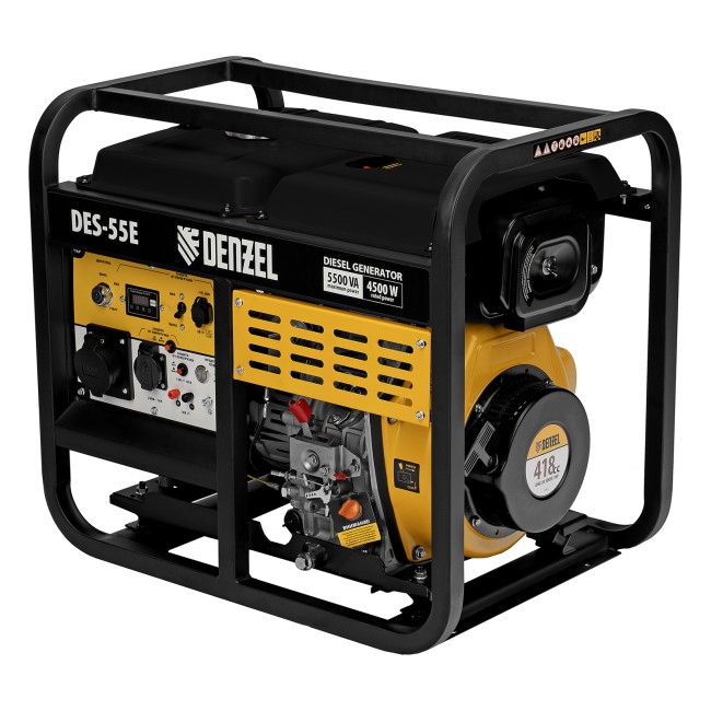 Генератор дизельный DES-55E, 5,5 кВт Denzel Генератор дизельный DES-55E, 5,5 кВт Denzel