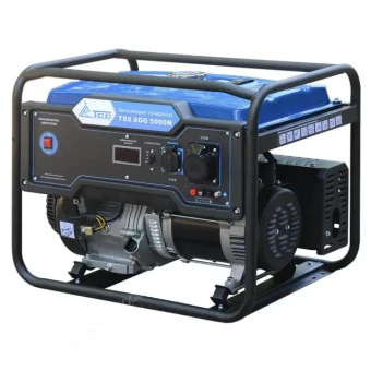 Бензиновый генератор TSS SGG 5000N + колесный комплект TSS 060007