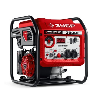 Инверторный генератор СБИ-3900 ЗУБР Инверторный генератор СБИ-3900 ЗУБР