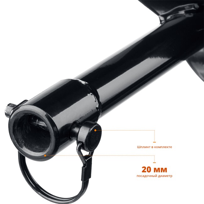 Шнек для мотобуров ЗУБР d 100 мм, грунт Шнек для мотобуров ЗУБР d 100 мм, грунт