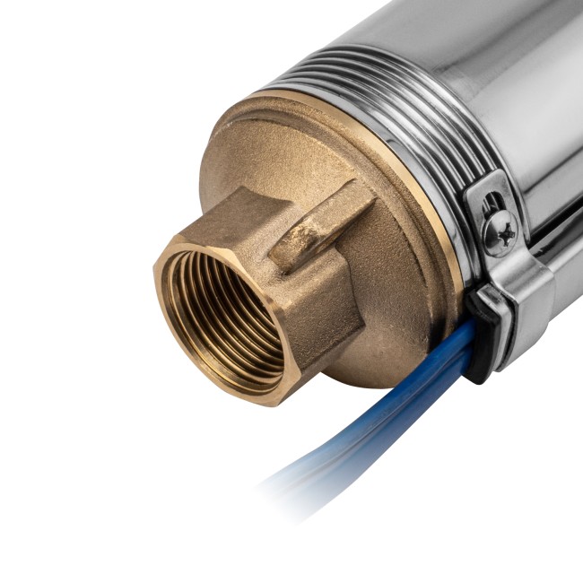 Скважинный насос DWC-3-60, центробежный, диаметр 3", 800 Вт, 3300 л/ч, напор 60 м Denzel