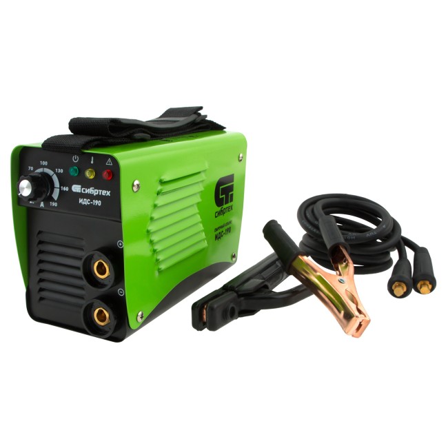 Аппарат инверторный дуговой сварки ИДС-190 Сибртех Аппарат инверторный дуговой сварки ИДС-190 Сибртех