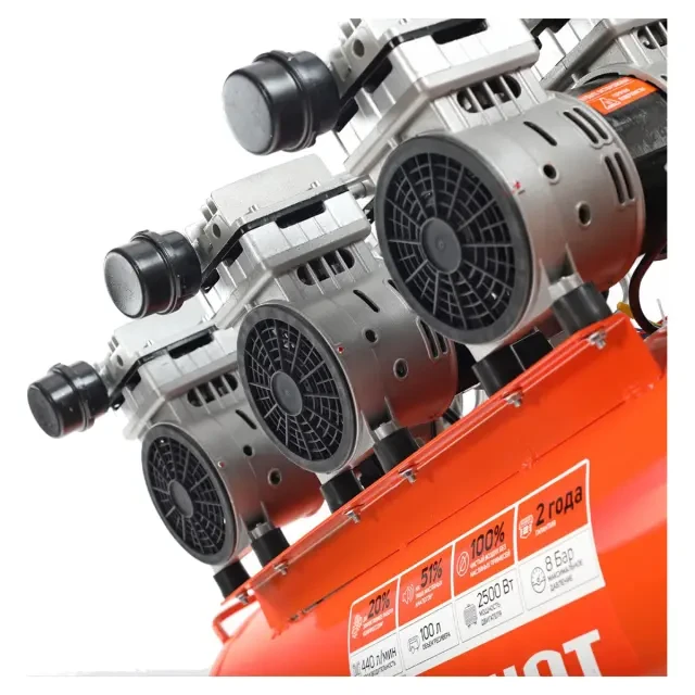 Компрессор поршневой безмасляный Patriot WO 100-440 Компрессор поршневой безмасляный Patriot WO 100-440