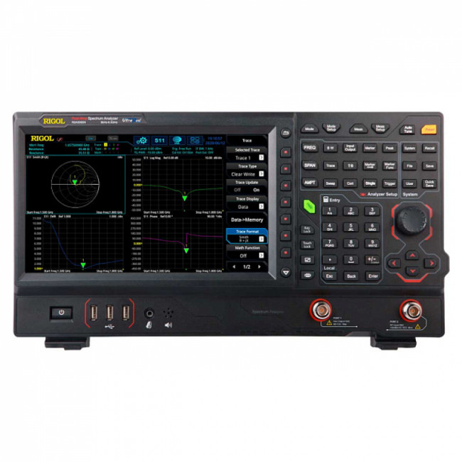 Анализатор спектра реального времени RIGOL RSA5065N с трекинг-генератором и векторным анализатором цепей Анализатор спектра реального времени RIGOL RSA5065N с трекинг-генератором и векторным анализатором цепей