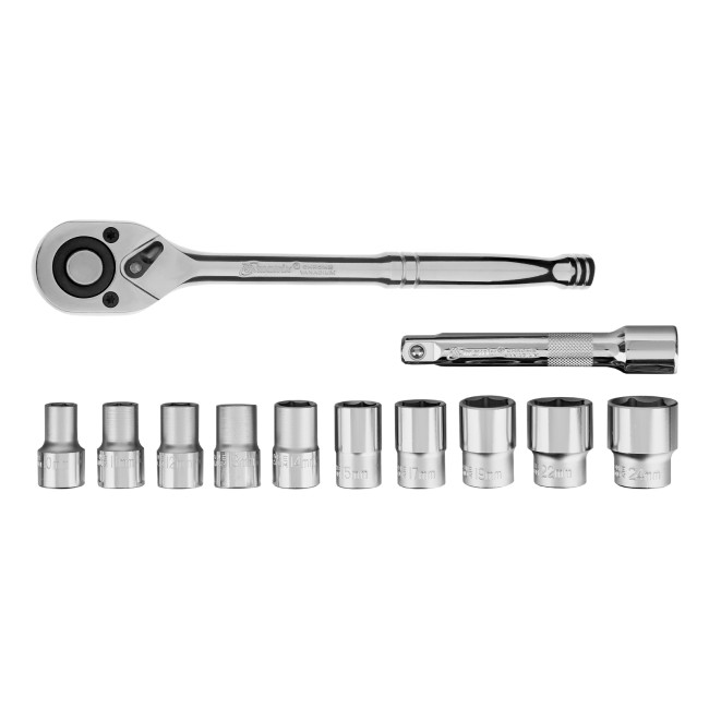 Набор торцевых головок, 1/2" 12 предметов Matrix