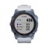 Часы Garmin Fenix 7X Sapphire Solar титановый синий минерал DLC с белым ремешком Часы Garmin Fenix 7X Sapphire Solar титановый синий минерал DLC с белым ремешком